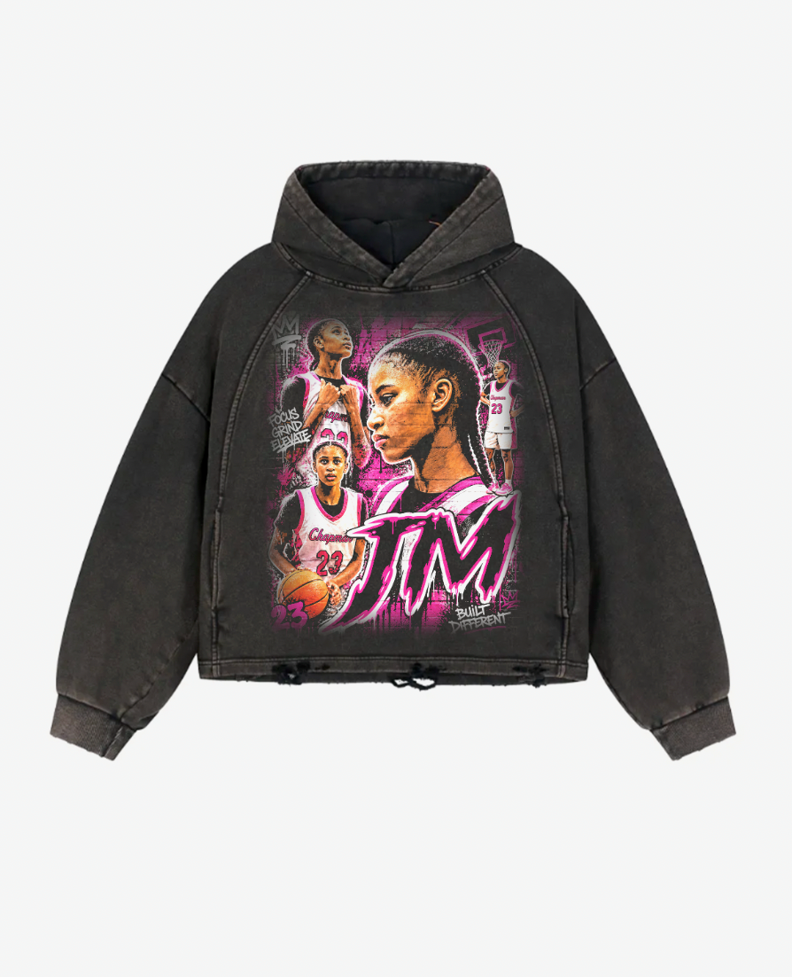 JM GRAPHIC DISTRESS HOODIE