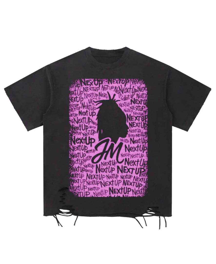 Distressed NextUp Tee