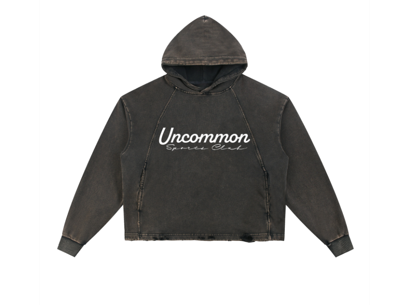 "LIMITED" UNCOMMON DISTRESSED ACID HOODIE