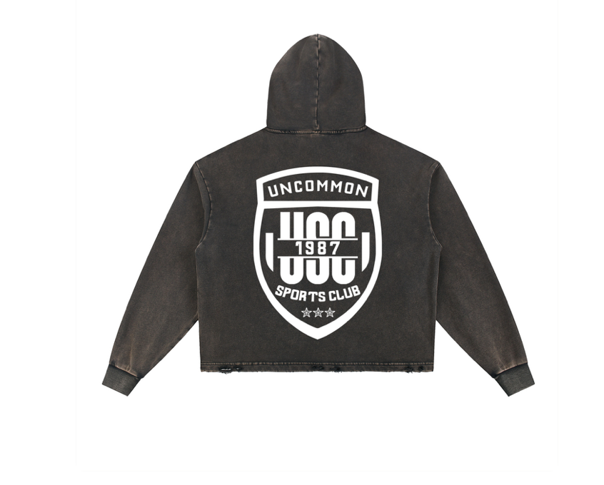 "LIMITED" UNCOMMON DISTRESSED ACID HOODIE
