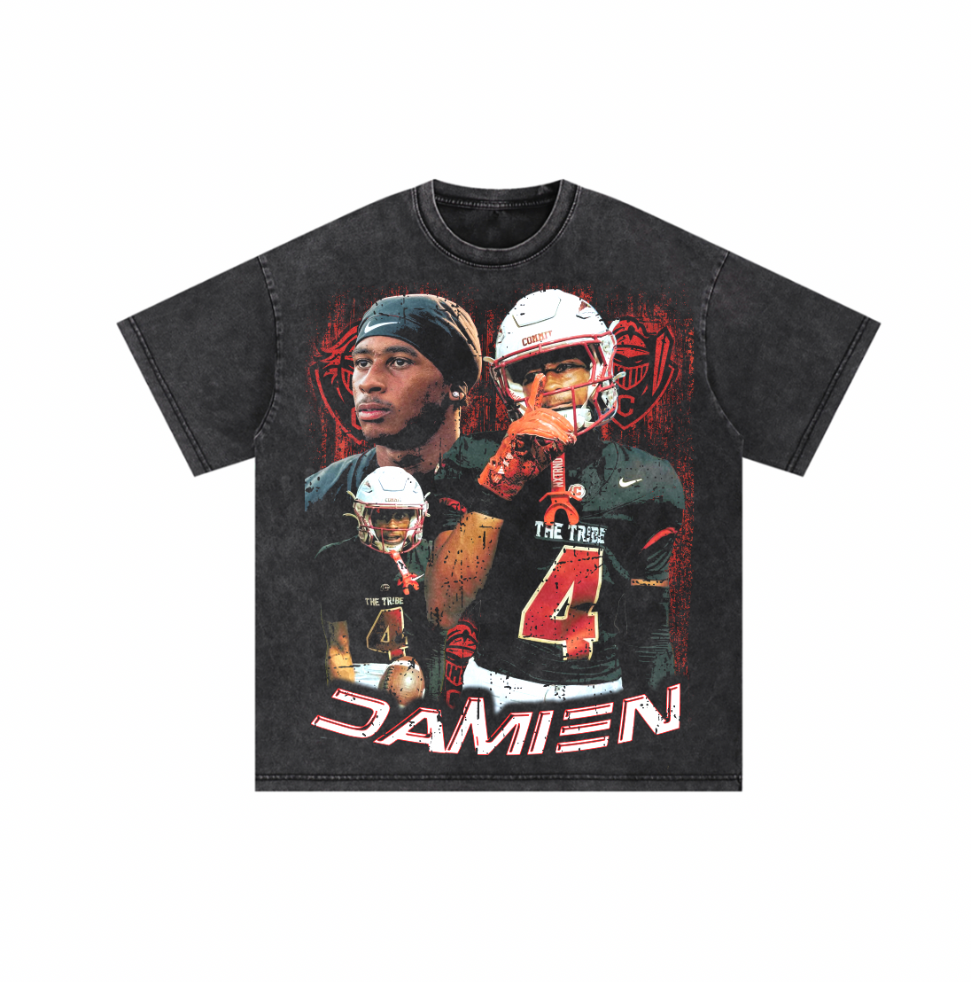 DAMIEN ACID FAN TEE 5PACK