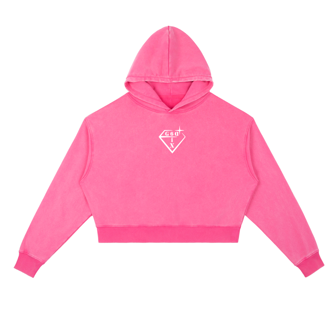 6IXXXGOD ACID HOODIE WOMENS
