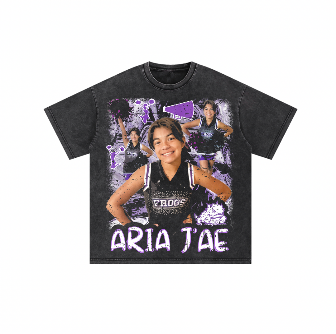 ARIA J'AE ACID TEE "YOUTH"