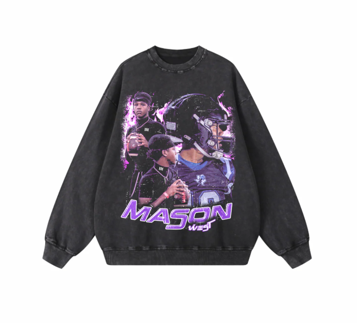 MASON WEST ACID CREWNECK