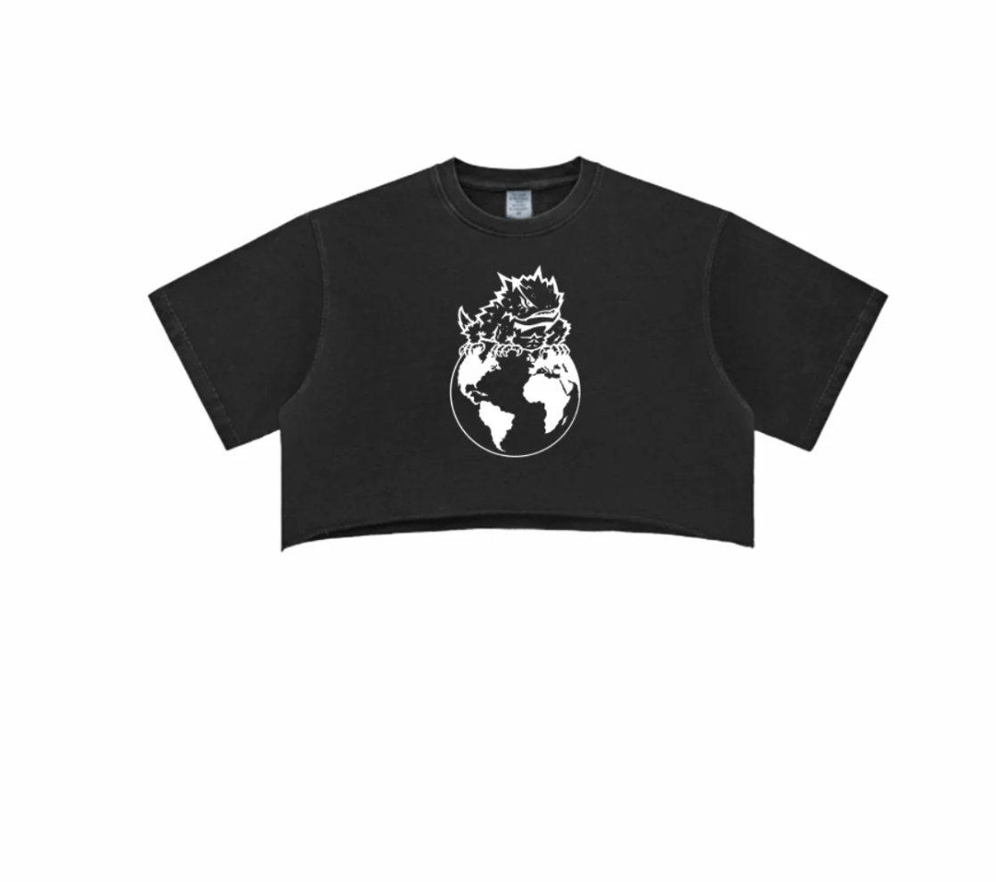 FROG WORLD WOMENS CROP