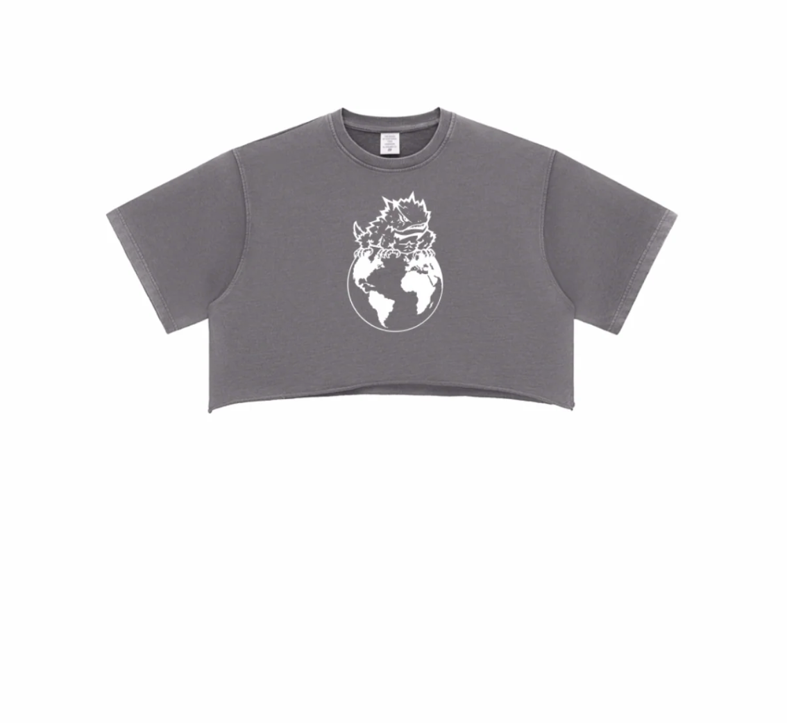 FROG WORLD WOMENS CROP