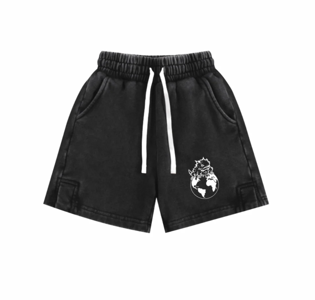 FROG WORLD SWEAT SHORTS "YOUTH"