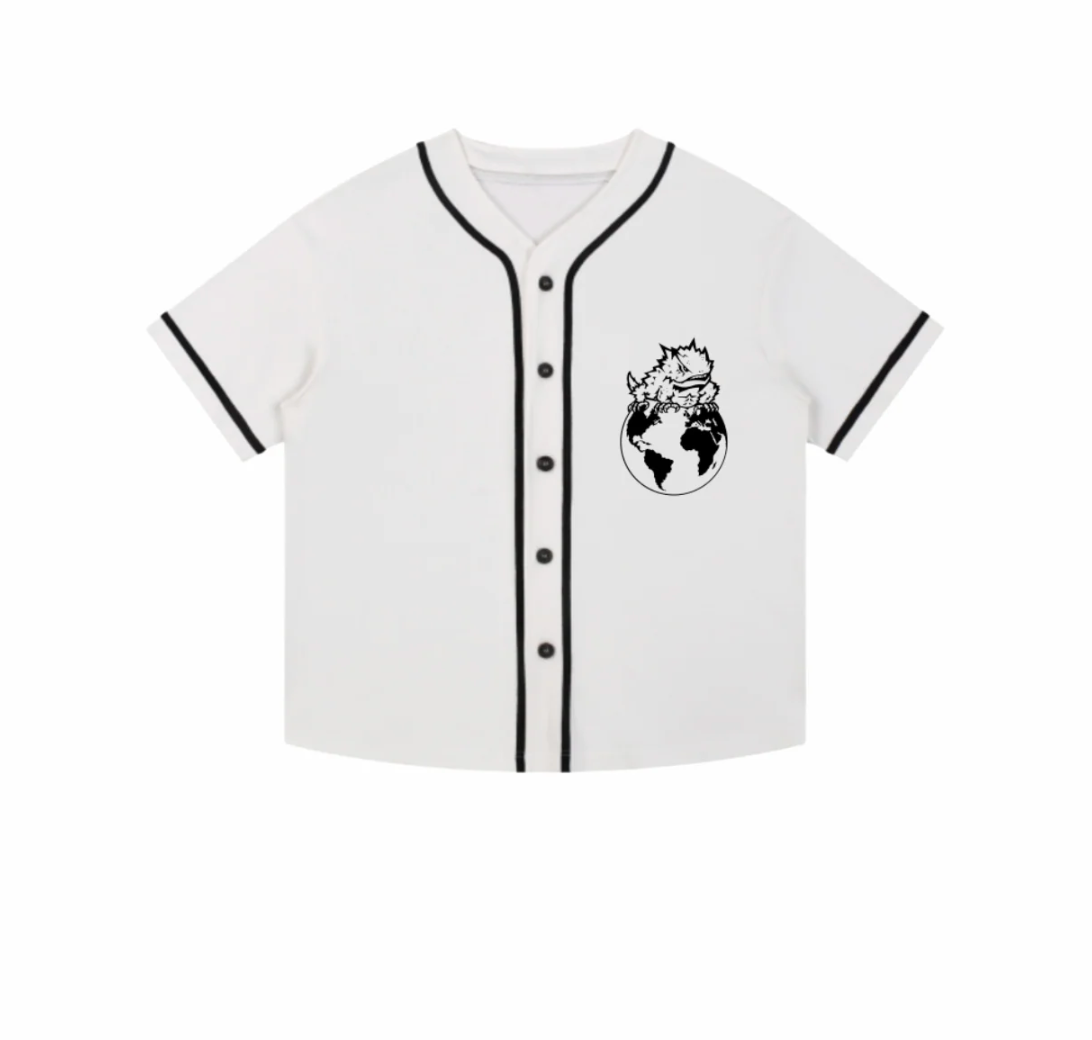 FROG WORLD BASEBALL JERSEY