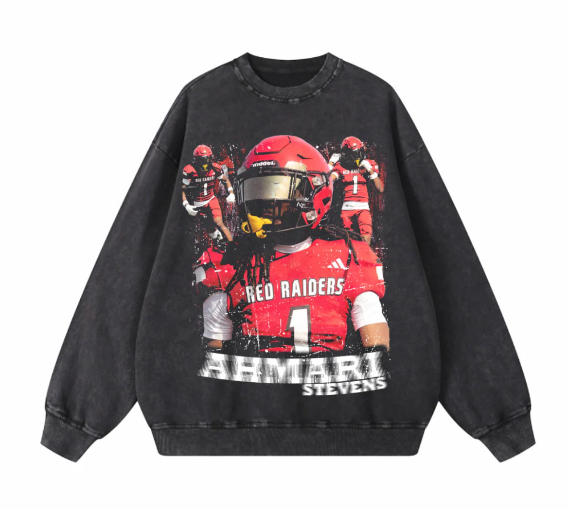 AHMARI STEVENS ACID CREWNECK