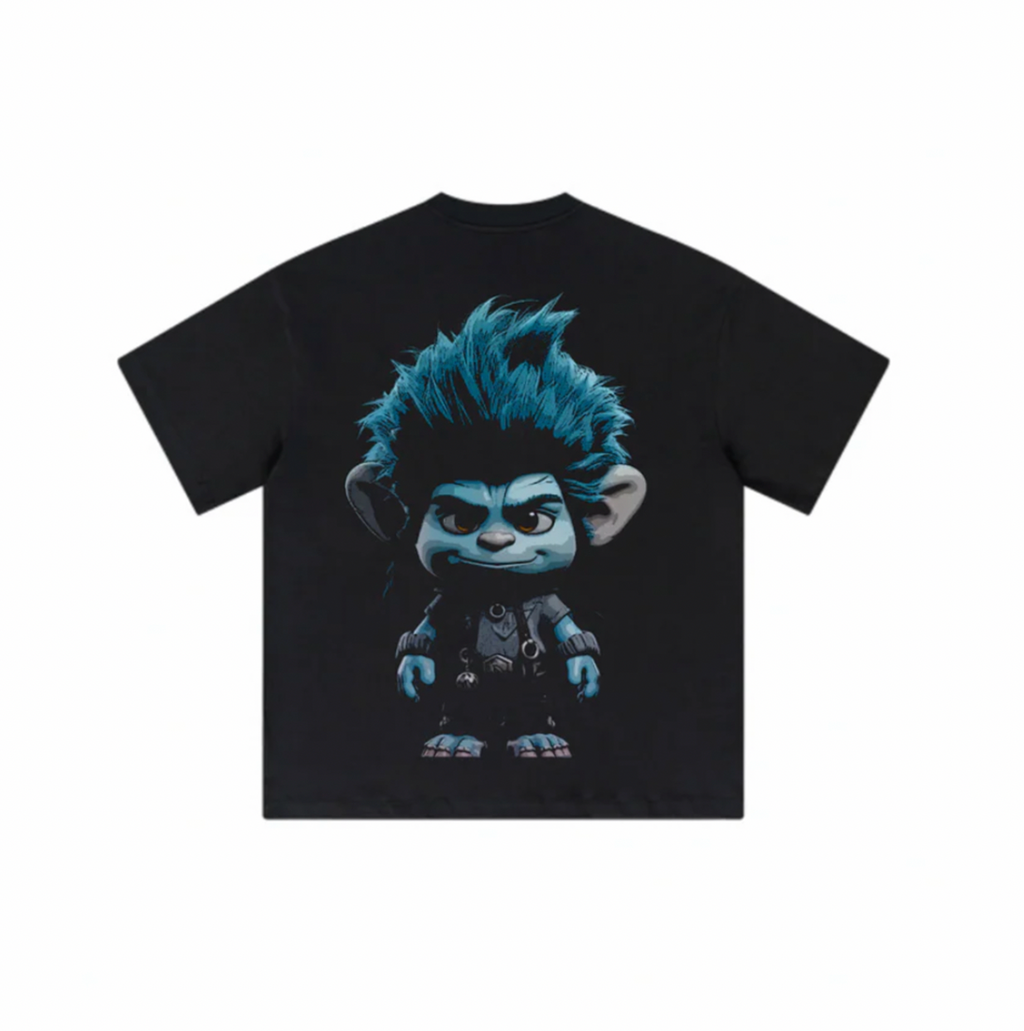 DA TROLL "BLUE TROLL" TEE