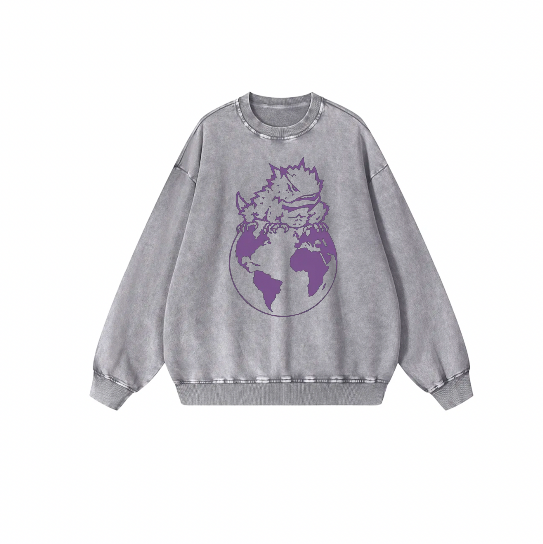 FROG WORLD MENS ACID CREWNECK