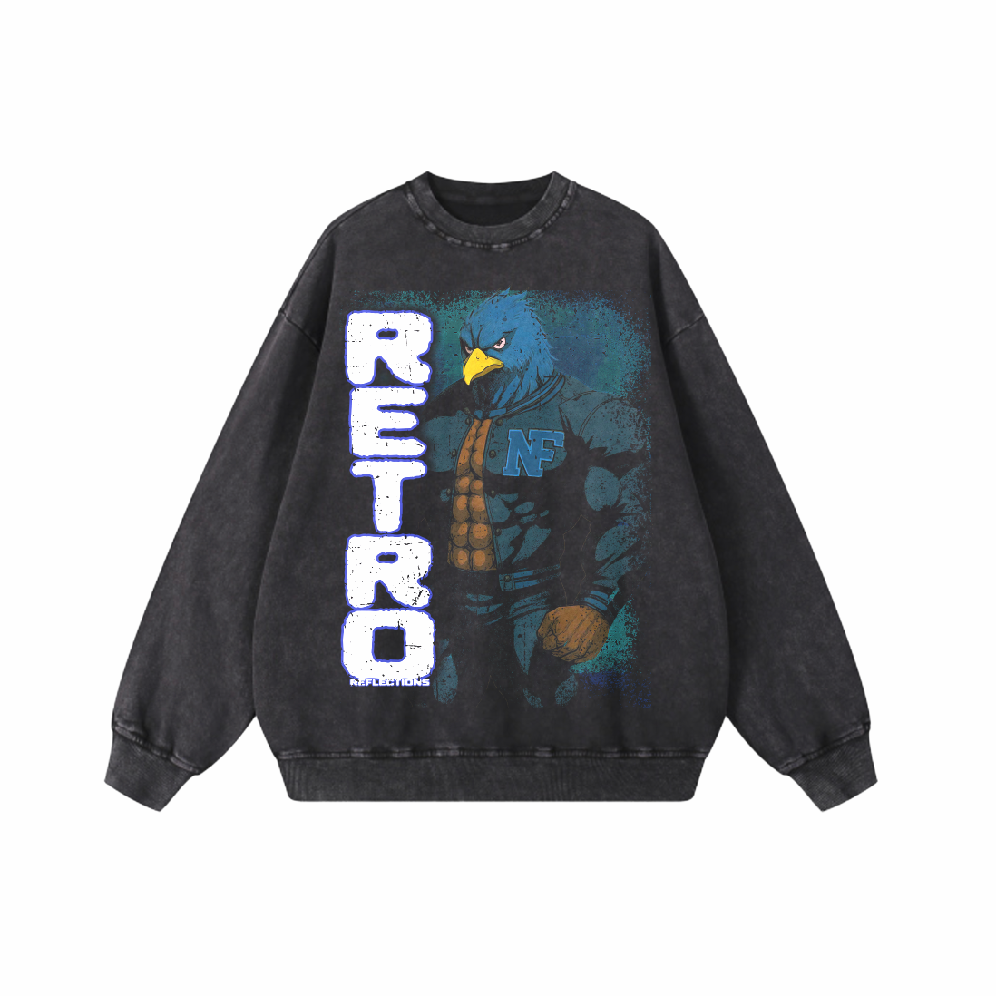 NORTH FORNEY ACID CREWNECK