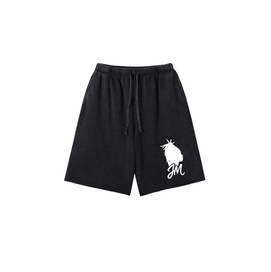 JM ACID WASH SHORTS