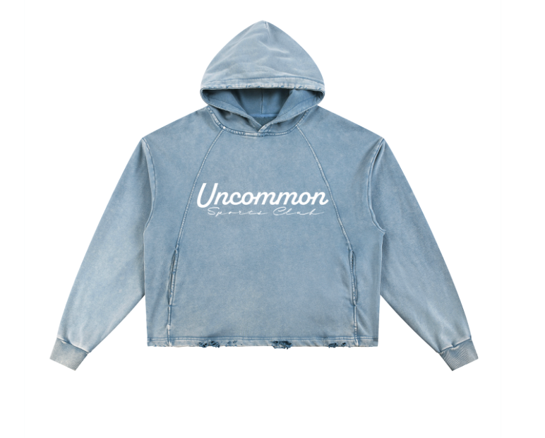 "LIMITED" UNCOMMON DISTRESSED ACID HOODIE