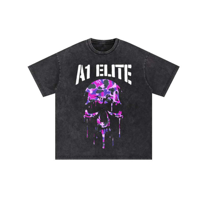 A1 ELITE ACID BAPE TEE "YOUTH"