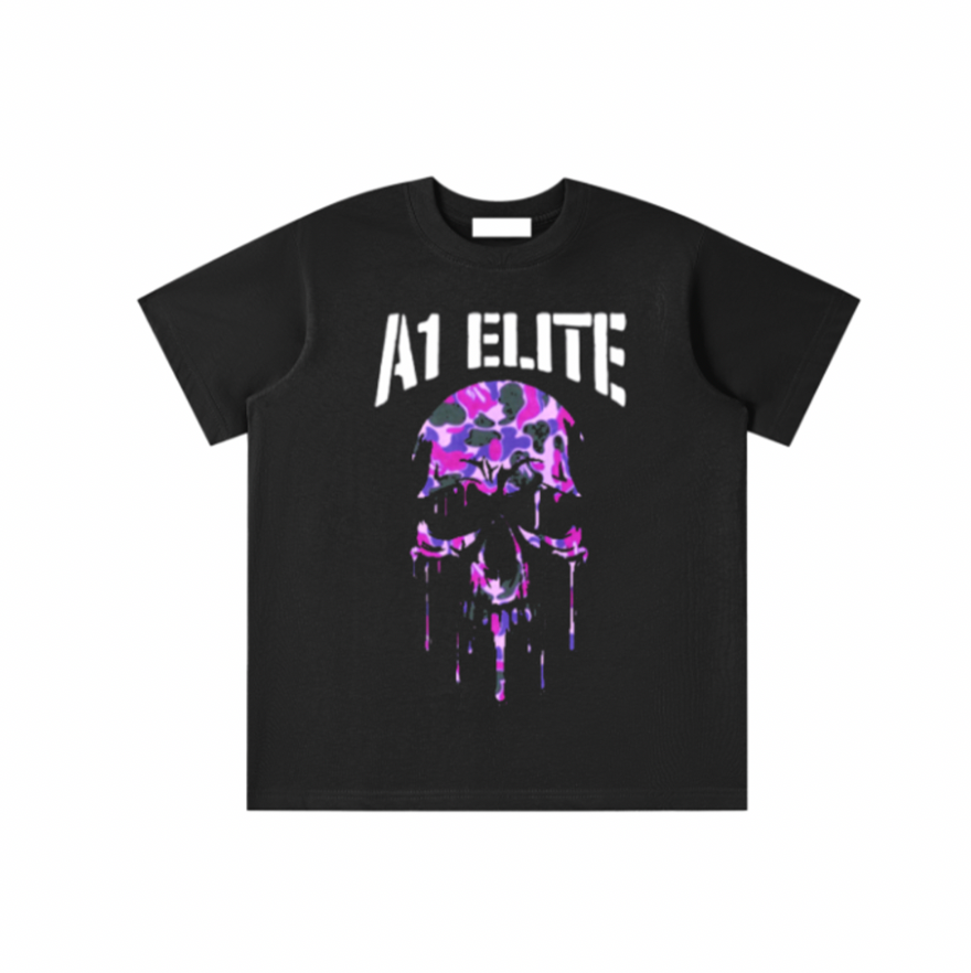 A1 ELITE BAPE TEE "SHUT UP" YOUTH