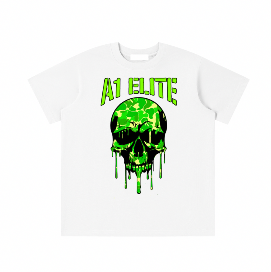 A1 ELITE SLIME BAPE TEE "SHUT UP" YOUTH