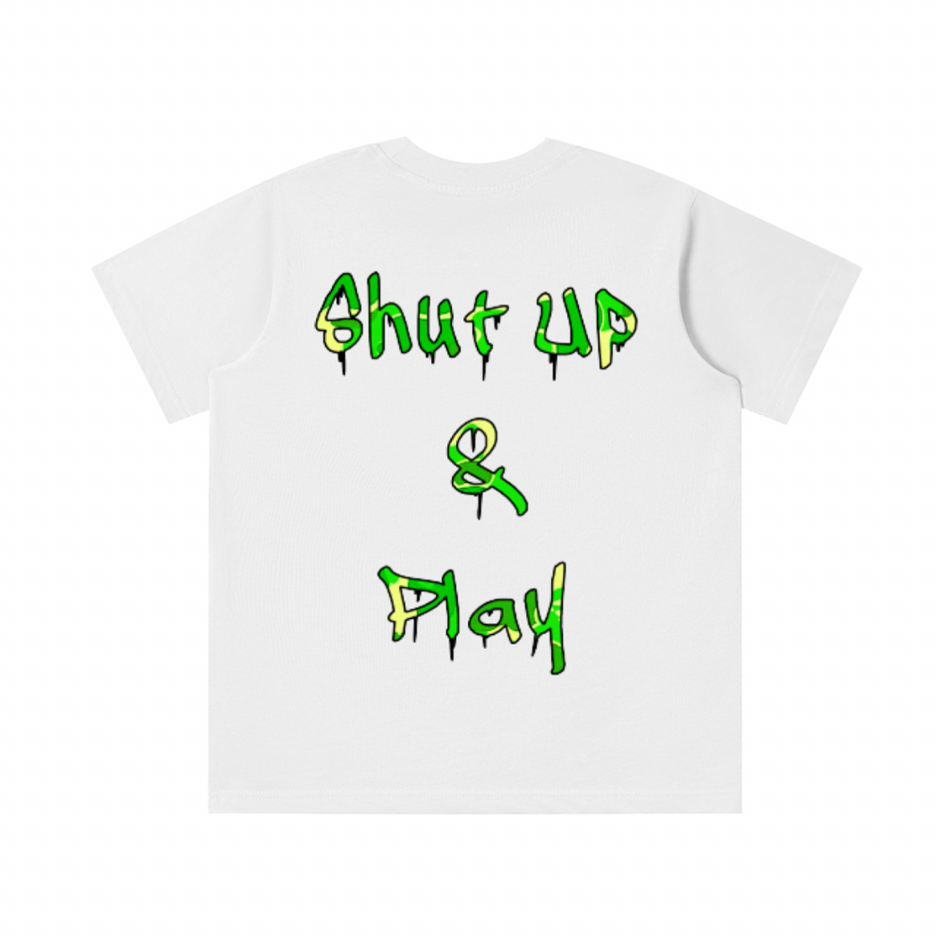 A1 ELITE SLIME BAPE TEE "SHUT UP" YOUTH