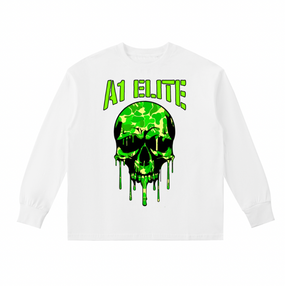 A1 ELITE SLIME BAPE LONGSLEEVE "SHUT UP" YOUTH