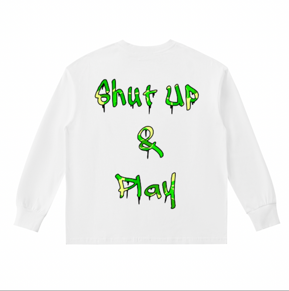 A1 ELITE SLIME BAPE LONGSLEEVE "SHUT UP" YOUTH