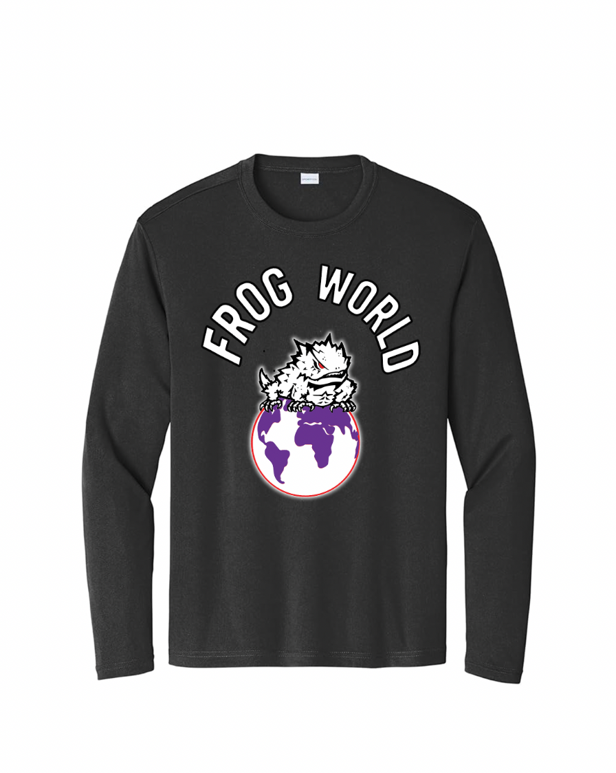 FROG WORLD LONG SLEEVE DRI FIT