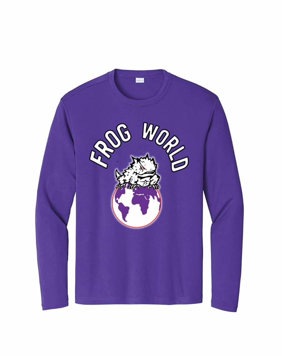 FROG WORLD LONG SLEEVE DRI FIT