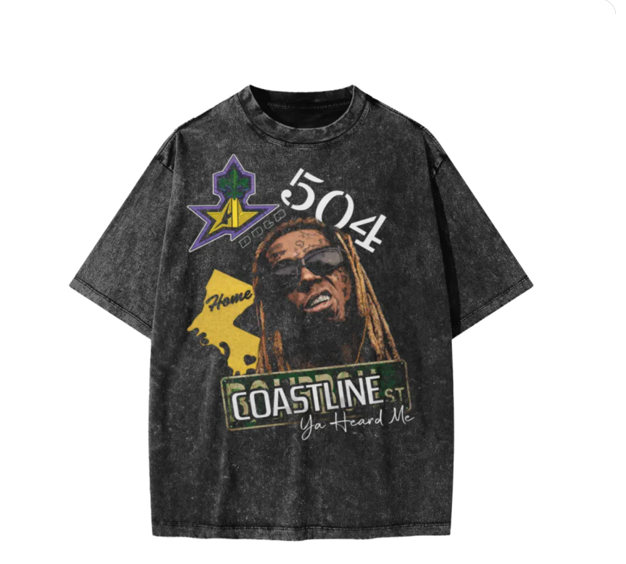 COASTLINE NOLA ACID TEE "YOUTH"