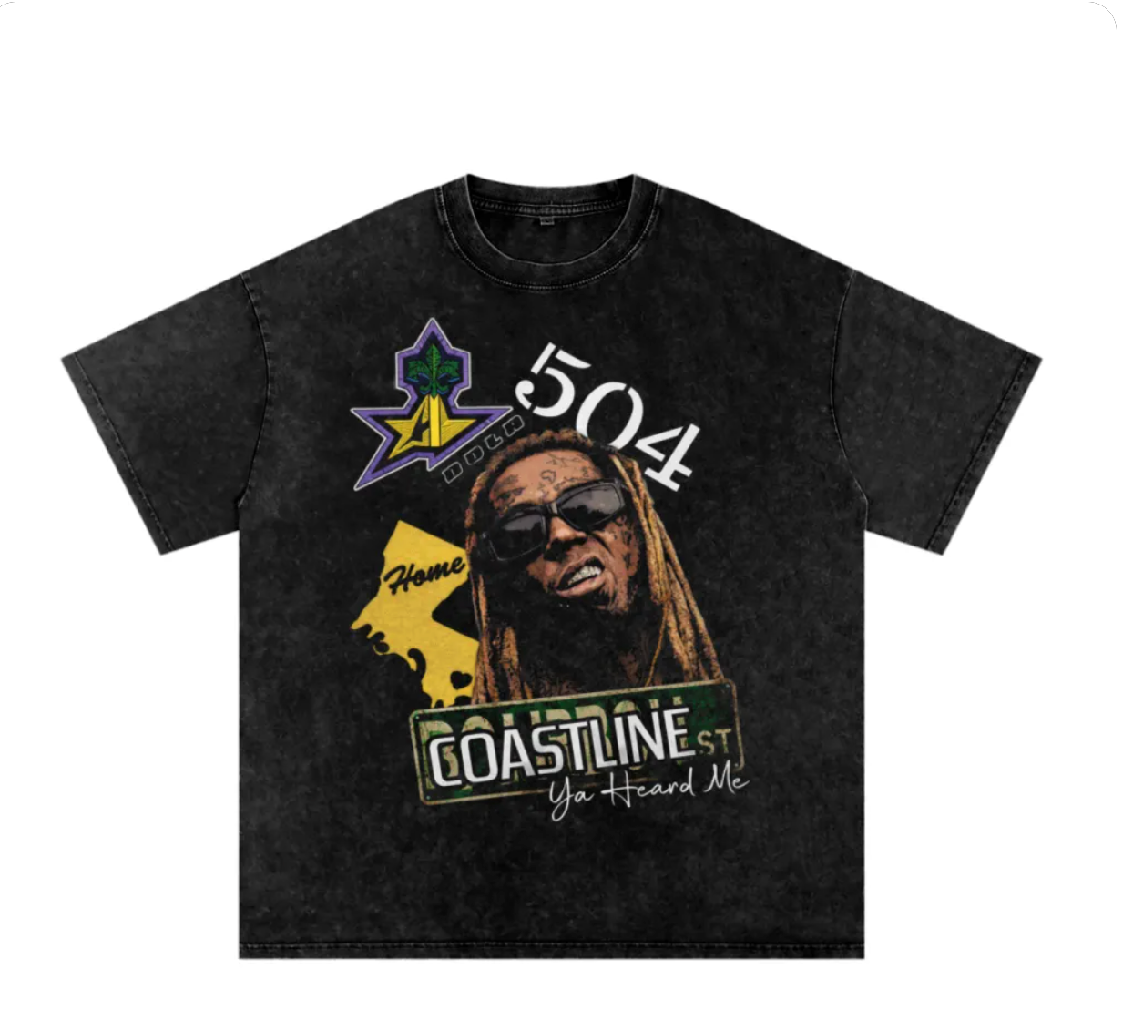 COASTLINE NOLA ACID TEE