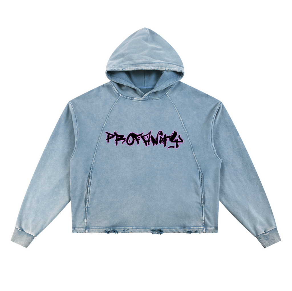 PROFANITY DISTRESS HOODIE