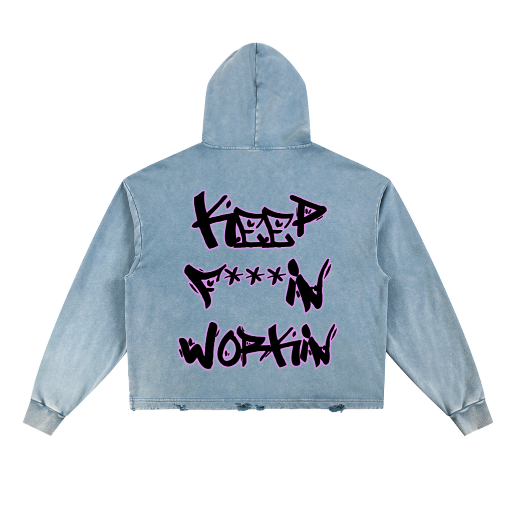 PROFANITY DISTRESS HOODIE