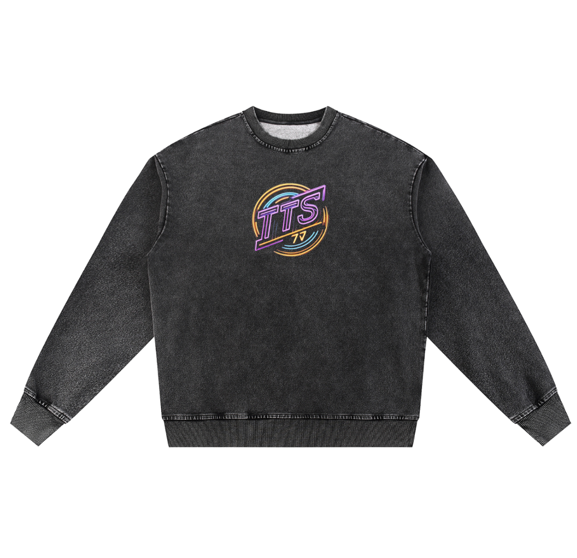TTS LOGO ACID CREWNECK