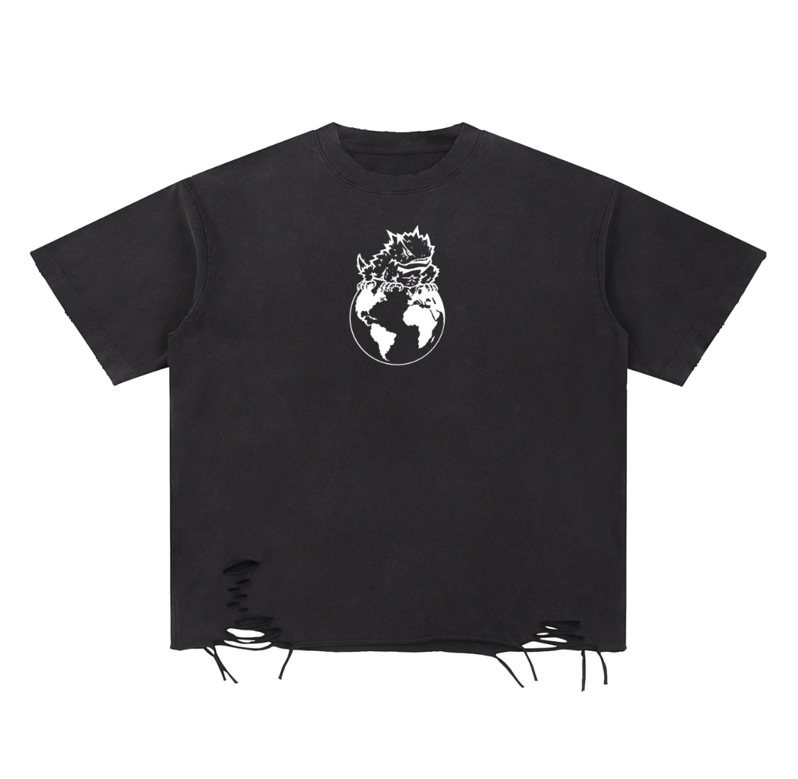 FROG WORLD DISTRESS TEE