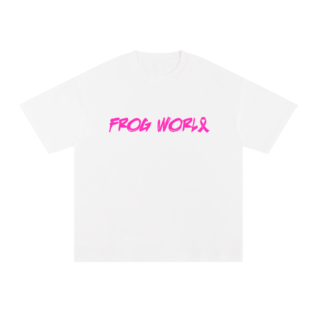 FROG WORLD BREAST CANCER SHIRT