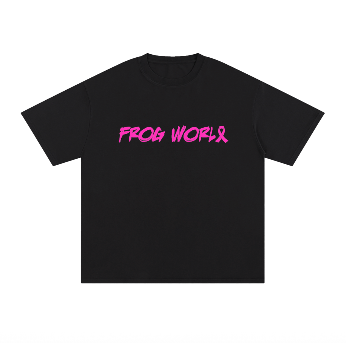 FROG WORLD BREAST CANCER SHIRT