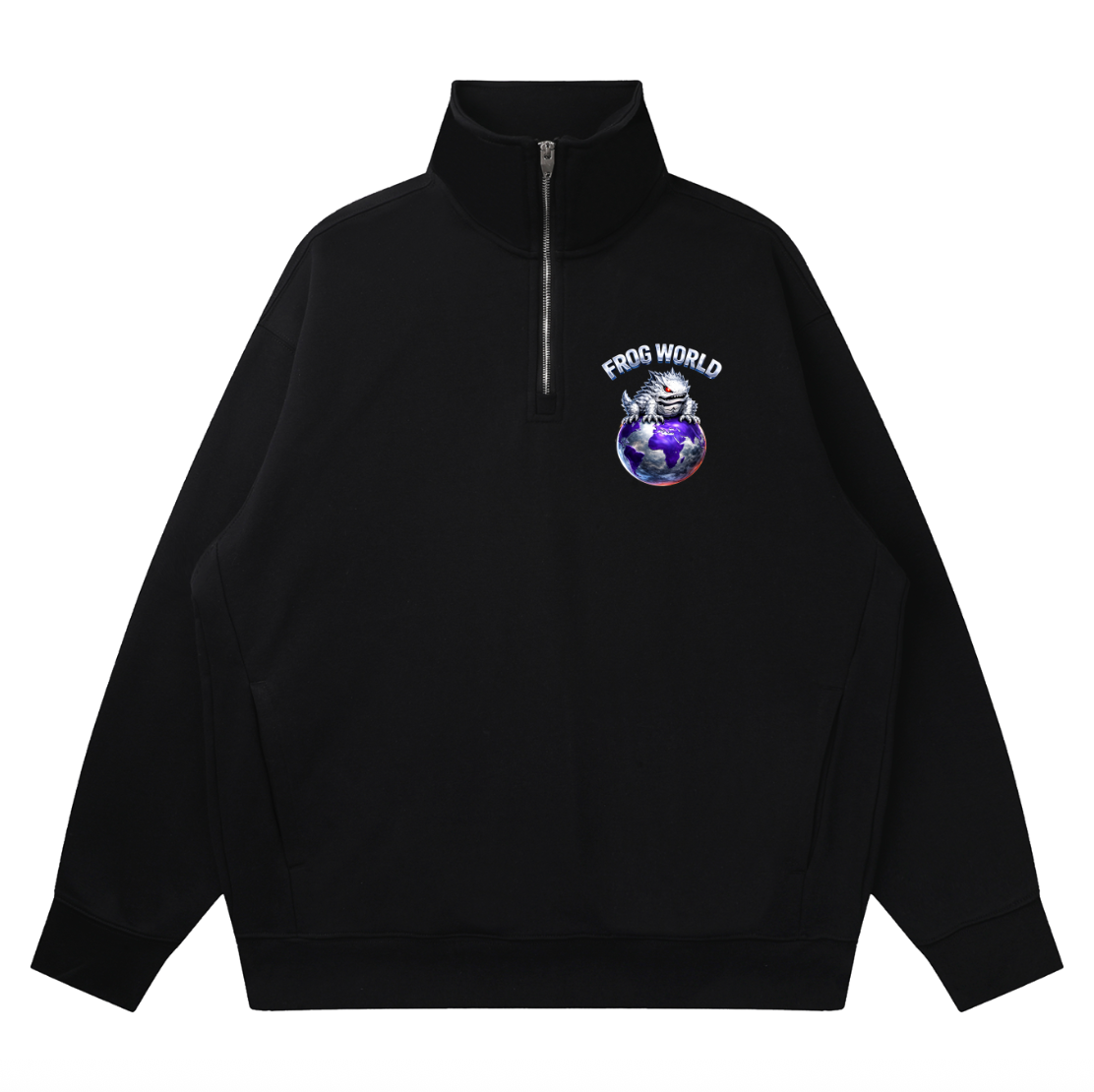 FROG WORLD 2.0 QUARTER ZIP