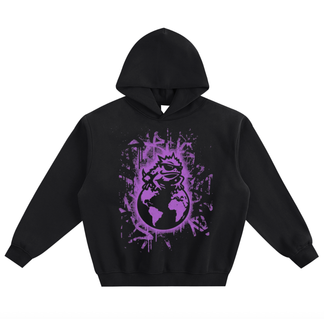 FROG WORLD GRAFFITI HOODIE