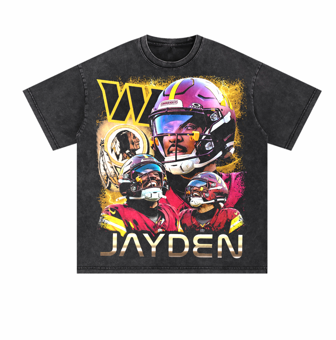 JAYDEN DANIELS ACID TEE "YOUTH"