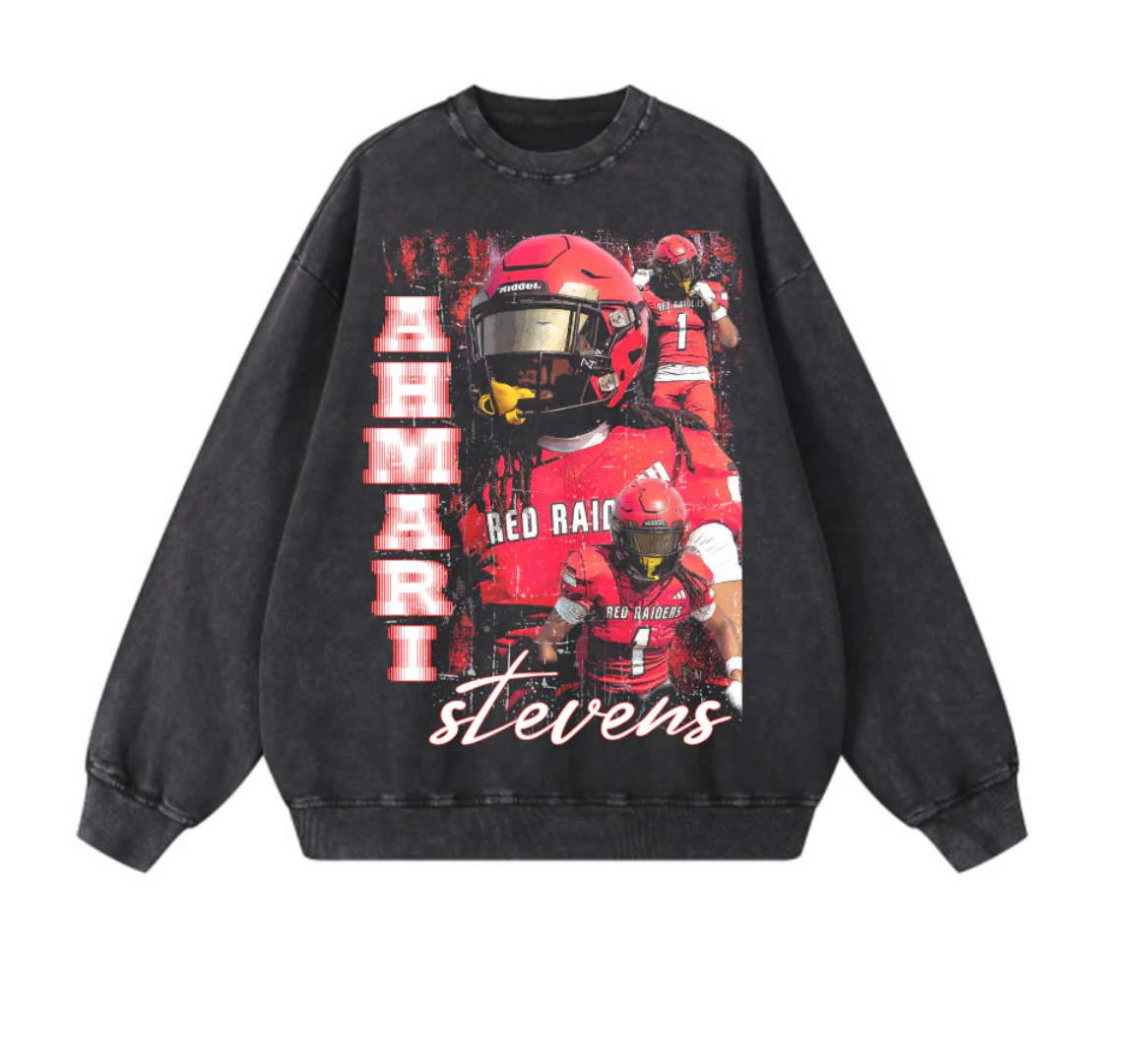 AHMARI STEVENS ACID CREWNECK