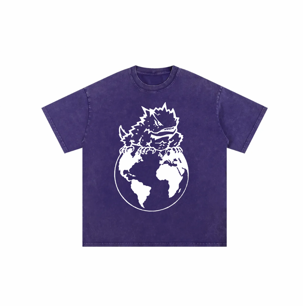 FROG WORLD LOGO ACID TEE