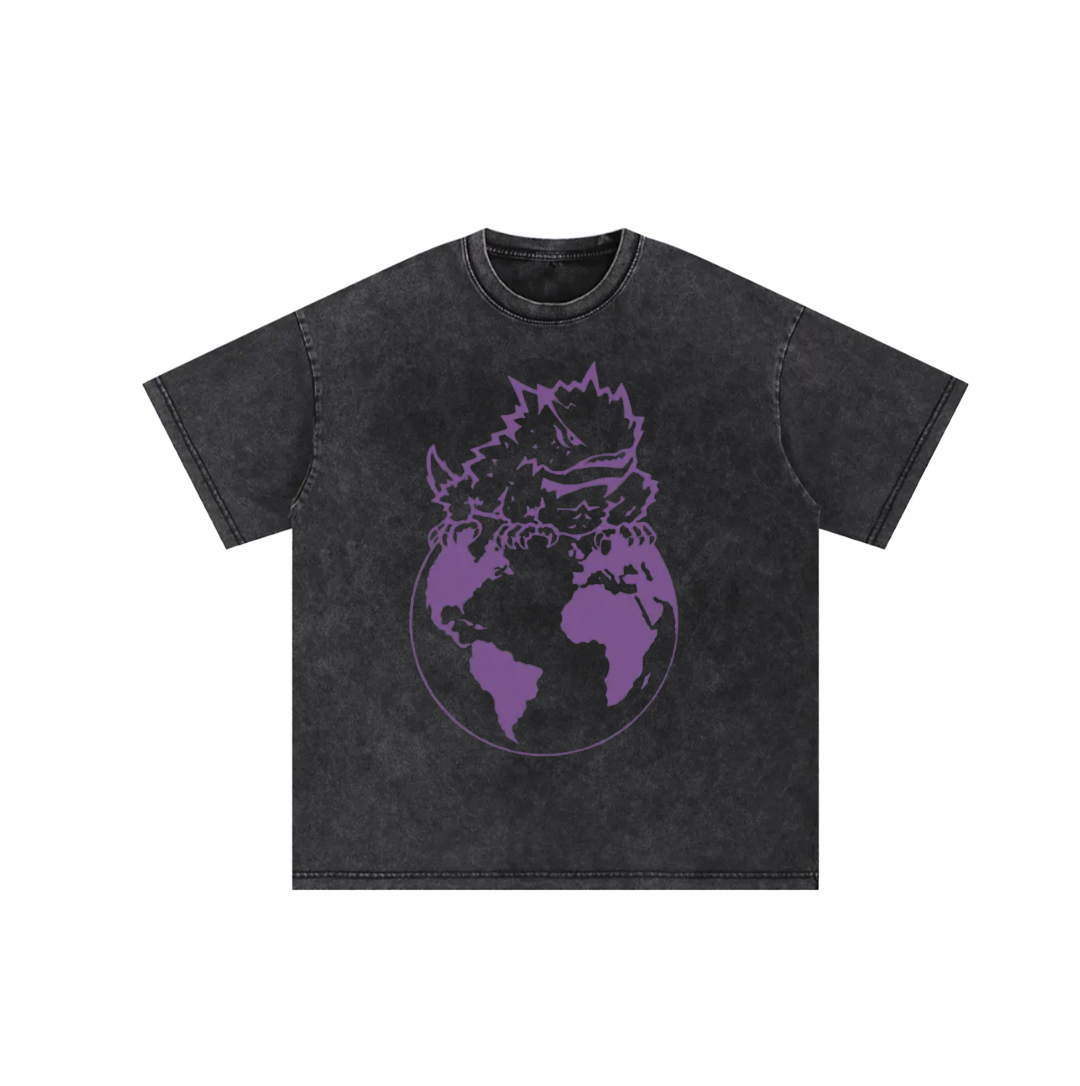 FROG WORLD LOGO ACID TEE