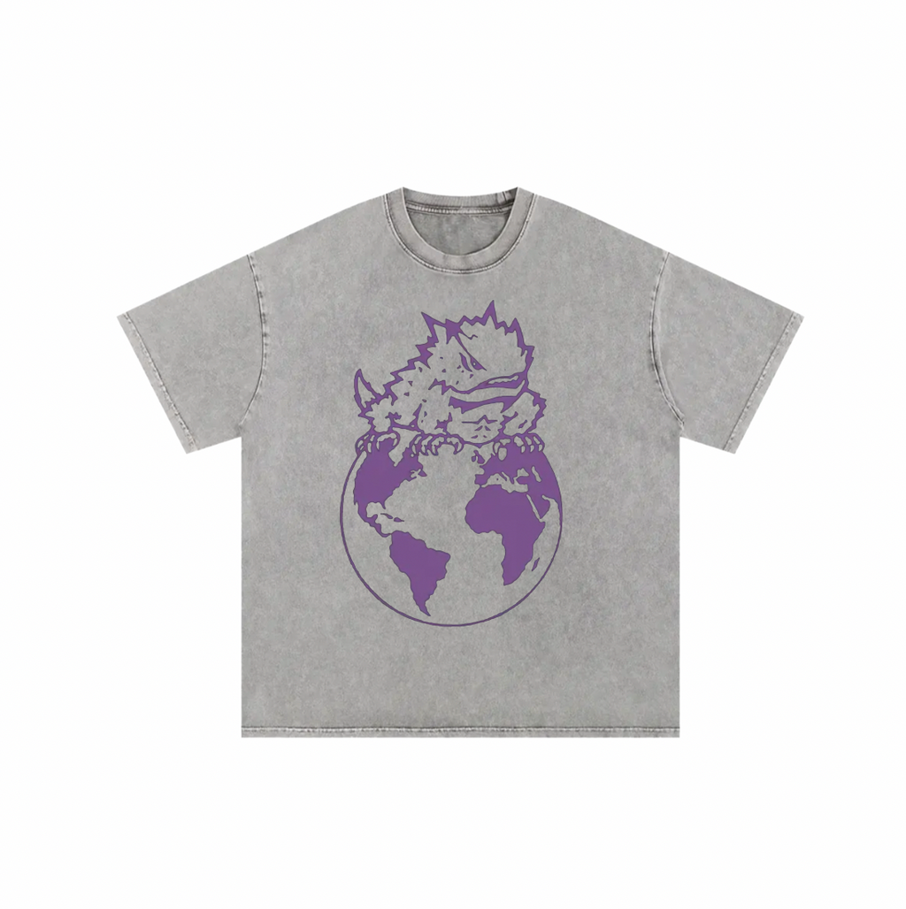 FROG WORLD LOGO ACID TEE